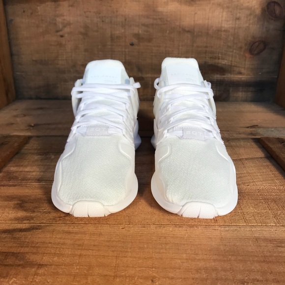 NEW Adidas EQT Support Triple White - Picture 2 of 6
